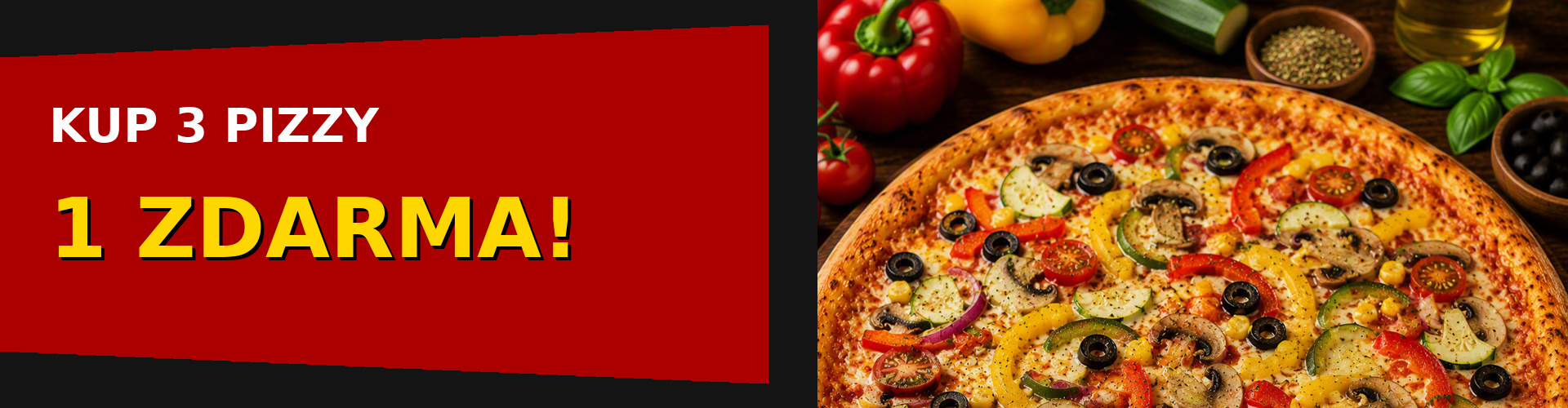 Pizza zadarmo
